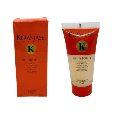 Kerastase Soleil Gel Precieux Glitter Effect For Hair & Body - 1.7 fl oz / 50 ml