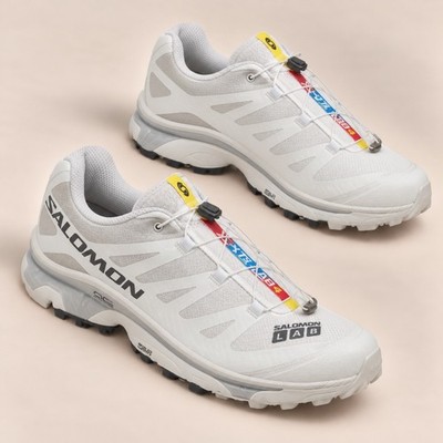 Salomon XT-4 OG White Lunar Rock L47133000 Men's New