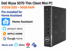 Home Assistant OS Server HAOS preinstallato Wyse 5070 Mini PC 16 GB 512 GB silenzioso