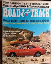 Gift For Car Nut! Road & Track Mag, Month & Year of Birth