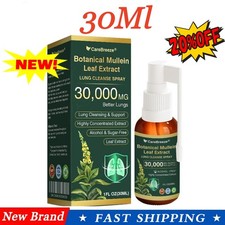 Botanical Mullein Leaf Extract Lungenreinigungsspray —— 30000mg bessere Lungen