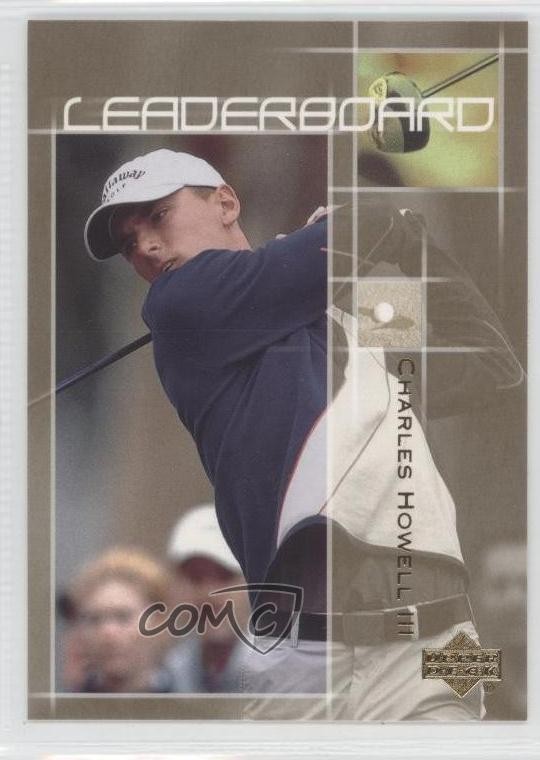 2003 Upper Deck Leaderboard Charles Howell III #63 0w8