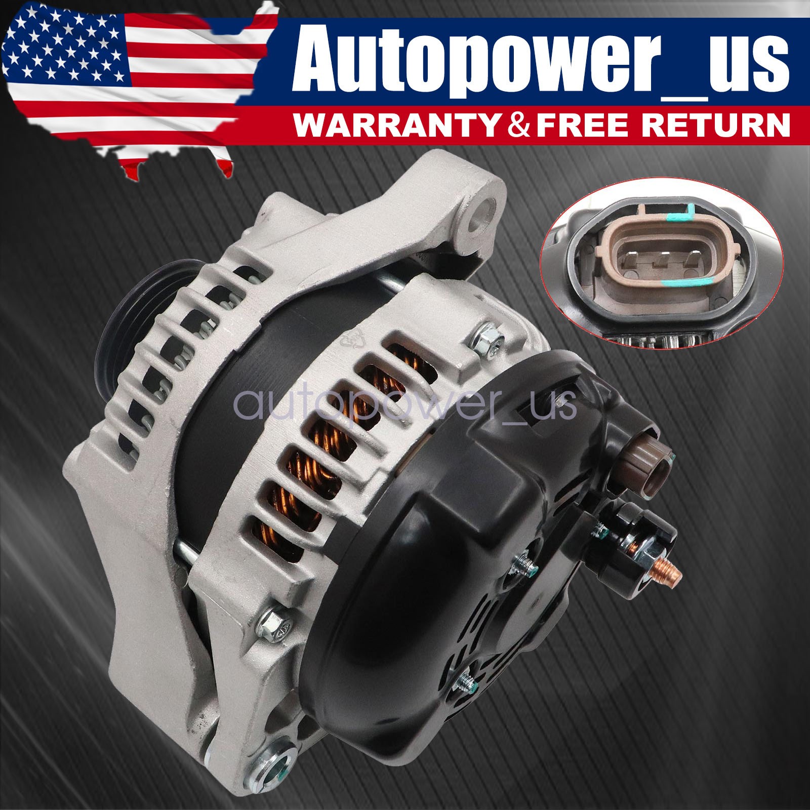 Alternator for Maserati GranTurismo Quattroporte 2012- 08 4.2L 104210-1620