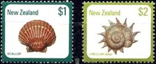 Timbres Coquillages Nouvelle-Zélande 755/756 ** - 87245GC