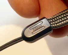 8" Nikon Nylon Hand Camera strap gray for Coolpix - OEM Original