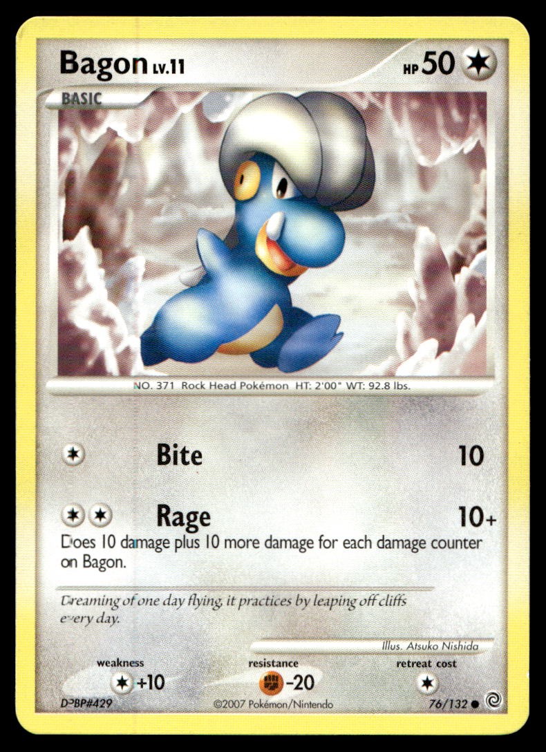 LP Bagon [Secret Wonders 76/132] Common Pokemon TCG