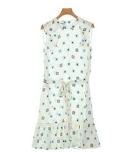 PRADA Dresses WhitexLight bluexBlack(Patterned) 38(Approx. S) 2200576658607