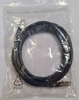 10 Stück RJ45 Gigabit Ethernet Kabel 2m, Schwarz, Neuware, Originalverpackt