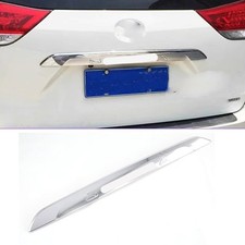 Chrome Rear Trunk Cover Tail Door Moulding Lid Trim For Toyota Sienna 2011-2020
