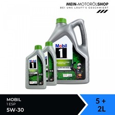 Mobil 1 ESP 5W-30 VW 507 504 Mercedes Opel BMW LL-4 ACEA C3 5+2 Liter = 7 Liter