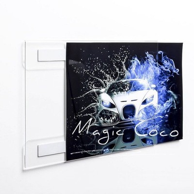 Hot Praktischer Displayrahmen Wandmontage 1 St??ck Einfache Installation Ausr??s