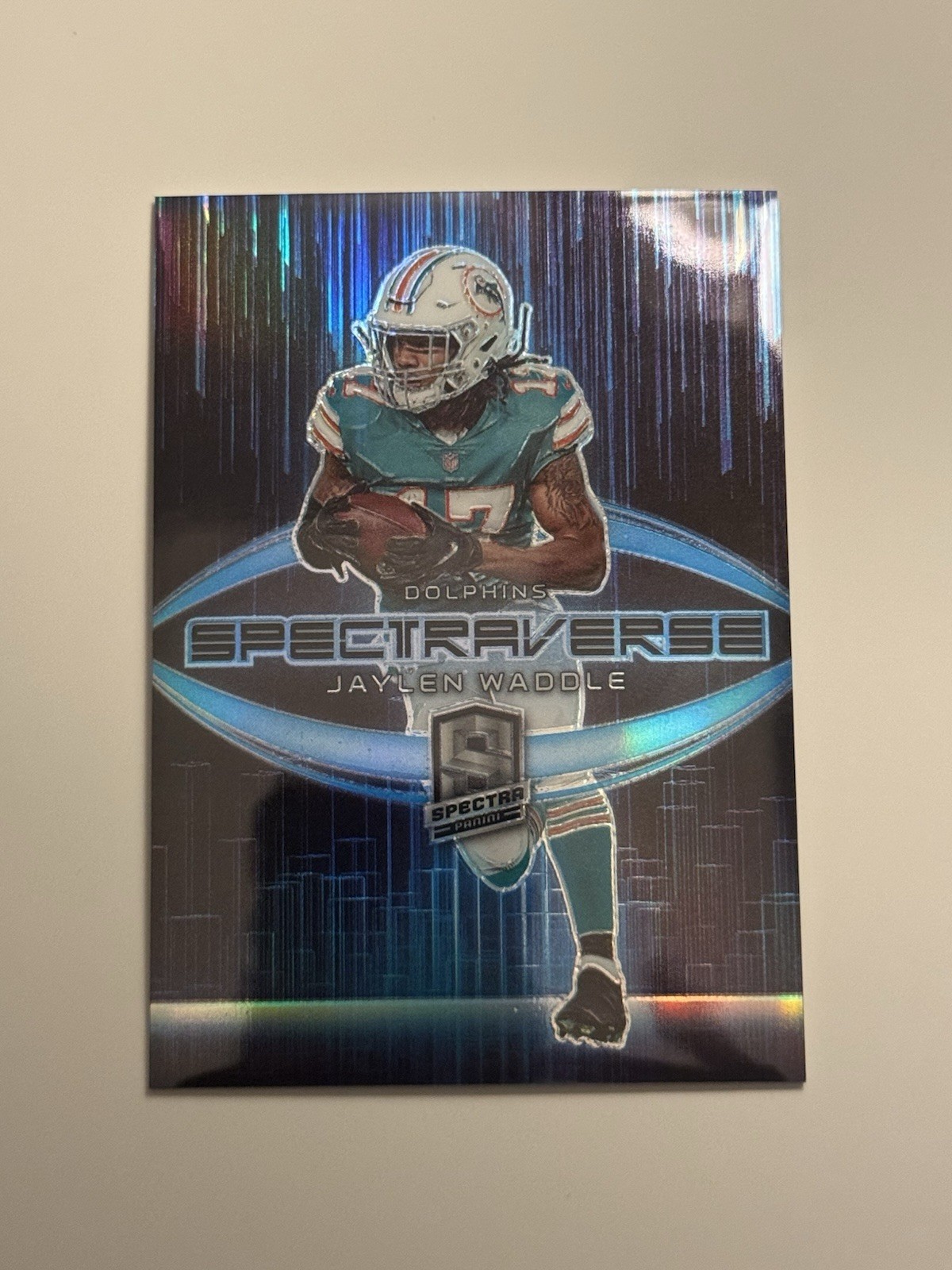 Panini 2022 Spectra Spectraverse Jaylen Waddle Case hit SP!! Dolphins