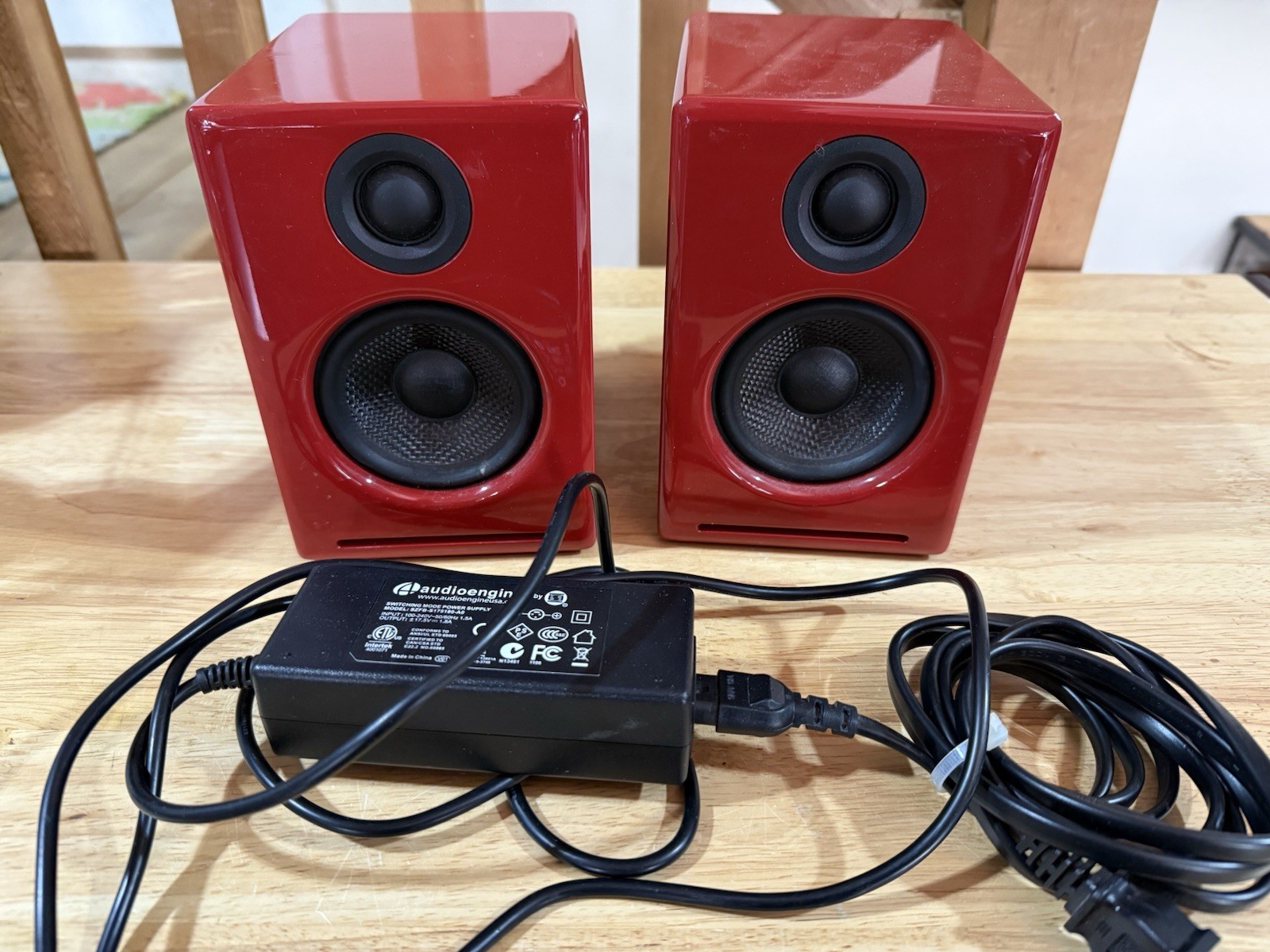 Audioengine A2+ Plus Speakers In Red