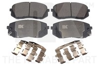 NK Bremsbelagsatz Scheibenbremse 223535 FüR Hyundai KIA I40 1 VF Kona OS OSE OSI