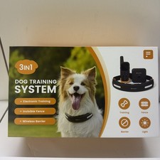 New - FULUPET 3 in 1 Dog Training System Electronic Wireless Fence  Barrier