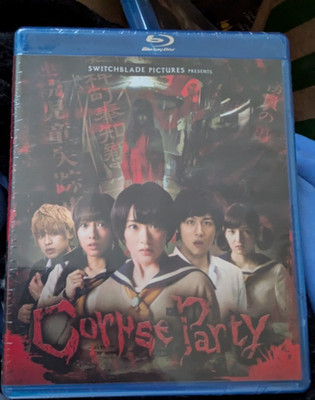 Corpse Party Live Action Blu-ray 2015 Cult J-Horror Switchblade/Sentai Eng Subs