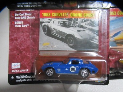 JOHNNY LIGHTNING CHEVY 1963 GRAND SPORT # 80 CORVETTE COLLECTION NEW HW 1:64 JL