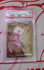 Pokemon TCG Mew ex 205/165 PSA 9 Metal Card Scarlet & Violet 151
