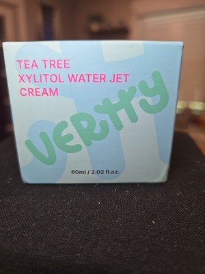 VERTTY TEA TREE XYLITOL WATER JET CREAM 60ml / 2.02 fl oz soothing, Moisturizing
