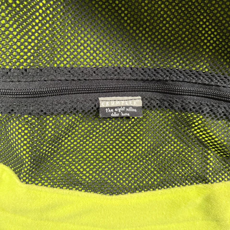 Bolsa de viaje para cámara de hogar Crumpler 8 ocho millones de dólares NEGRA con interior VERDE Foto 3 de 4