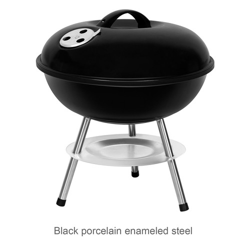 Holzkohlegrill Picknickgrill Kugelgrill BBQ Campinggrill Standgrill Tischgrill - Bild 6 von 8