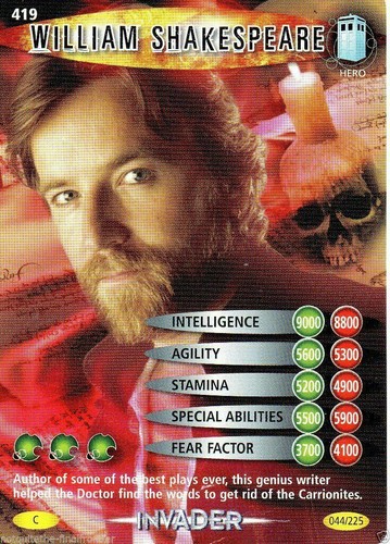 INVADER DOCTOR WHO CARDS BASE / BASIC 377 TO 599 BATTLES IN TIME CHOOSE - Picture 49 of 195