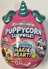 Zuru Rainbocorns Peel  Reveal Magic Heart Series 2 Puppycorn Surprise Teal 