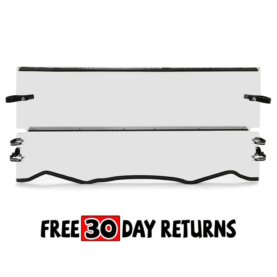 Parabrisas delantero transparente abatible inclinable abatible para Kawasaki Teryx/Teryx4 800 16-23 Foto 2 de 4