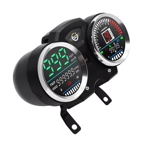Motorcycle Speedometer Digital LED RPM Table 1-6Gear For GN125 GN150 125cc 150cc - Picture 4 of 5