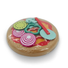 Target Bullseye Wooden Round Pizza Play Set
