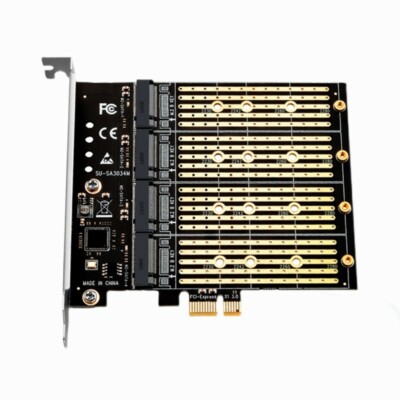 PCIE to Mining Expansion Card PCI Express X1 to Ports