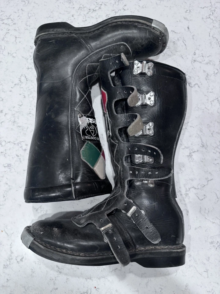 Botas de Motocross Estilo Oscar Roger De Coster Alpinestars Años 70 De Colección 6.5? Foto 4 de 4