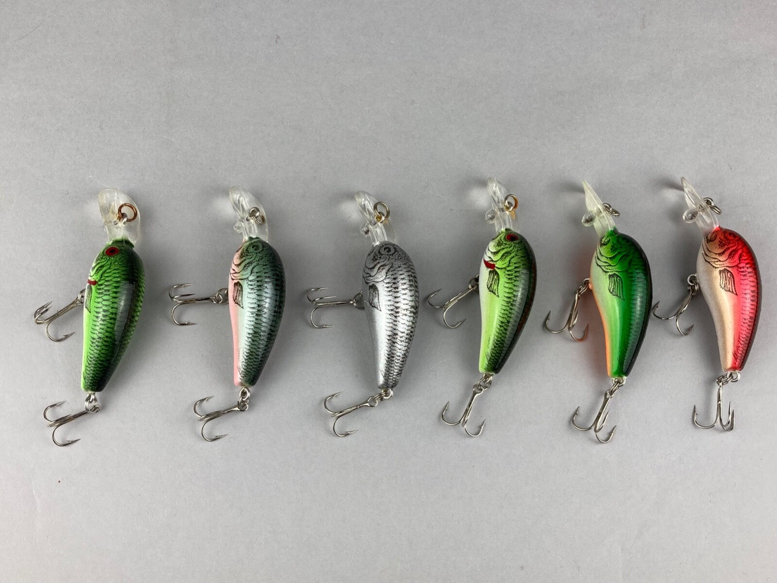 9 PIKE or PERCH FISHING RATTLER PLUGS RAPALA? HEDDON? DAM? BAGLEY BASS? BOMBER? - Image 7