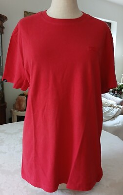 Superdry Damen Shirt - Größe  L  Organic Cotton   rot