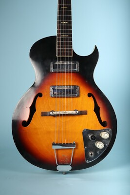 Kawai Guitar Patent 34-4127 Archtop Acoustic Electric Guitar MIJ