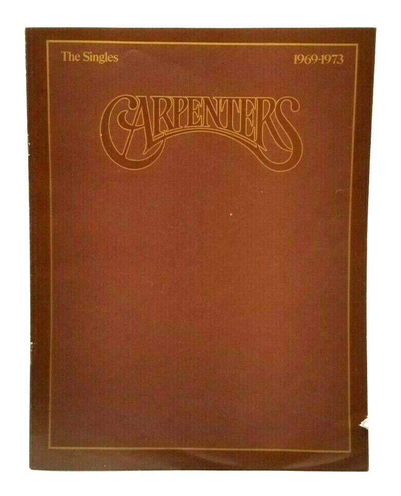 The Carpenters - The Singles 1969-1973 VINYL LP Album Record 1973