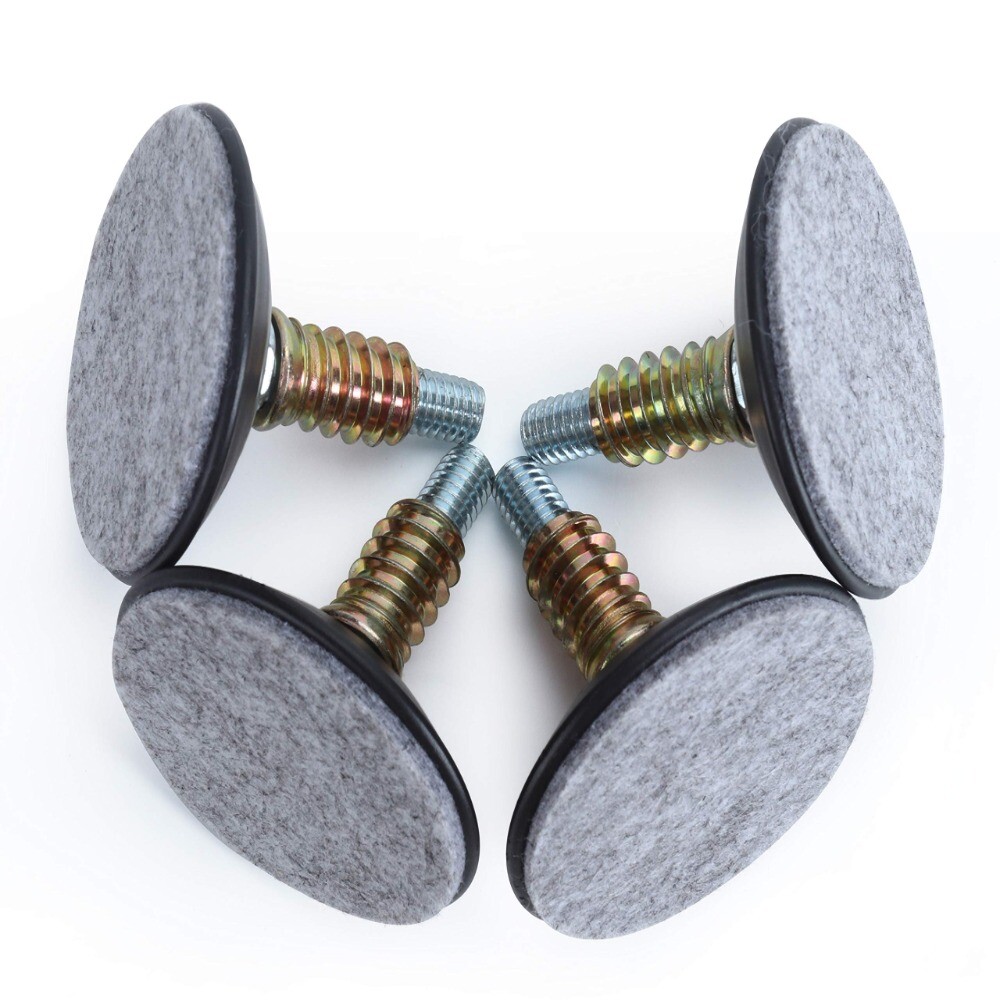 4 Pack Stainless Steel Furniture Leveling Feet Furniture, eBay