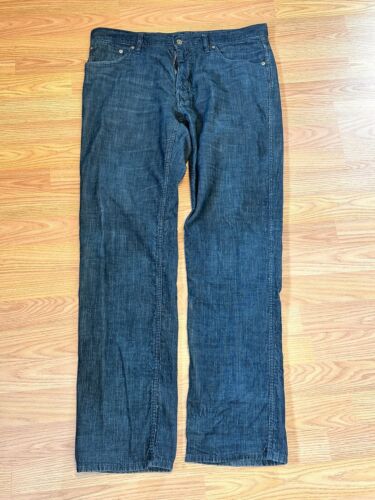 Visvim Fluxus 03 Corduroy Natural Dye Indigo Pants FW 2013 size 3 36” - Picture 1 of 7