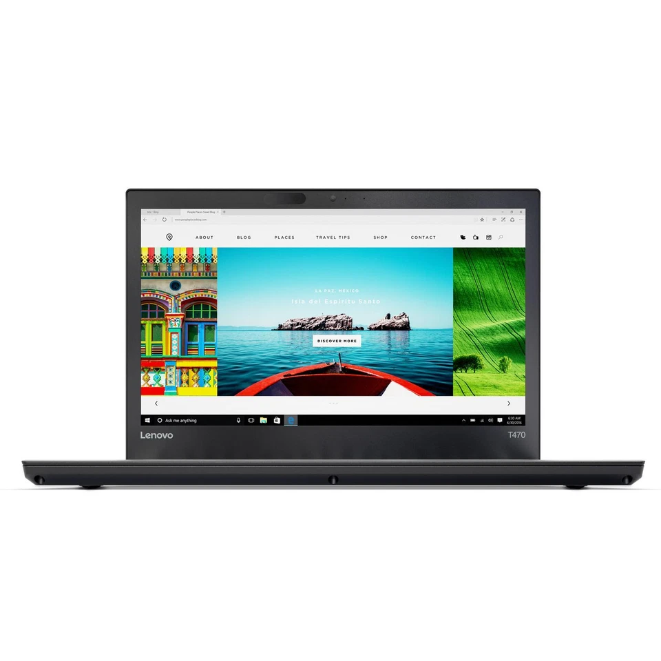 Lenovo ThinkPad T470 · i5-6300U · 16GB · 500GB