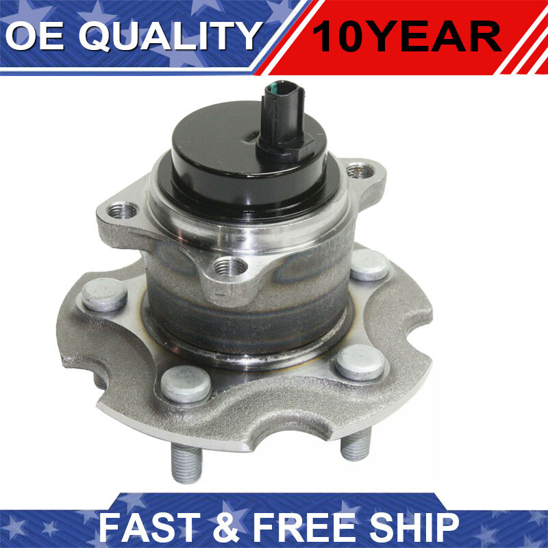 Rear Wheel Hub & Bearing For Toyota 06-20 Rav4 17-18 Corolla iM 11-16 Scion tC