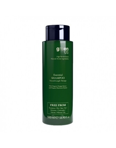 GreenUs Curative Shampoo – Natural Scalp Therapy, 500 Ml, 99,05 % Natürlich, Mit Brennnessel & Menthol