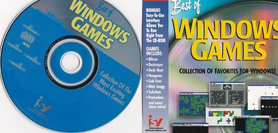 International Software BEST OF WINDOWS GAMES 1996 CD ROM | eBay UK