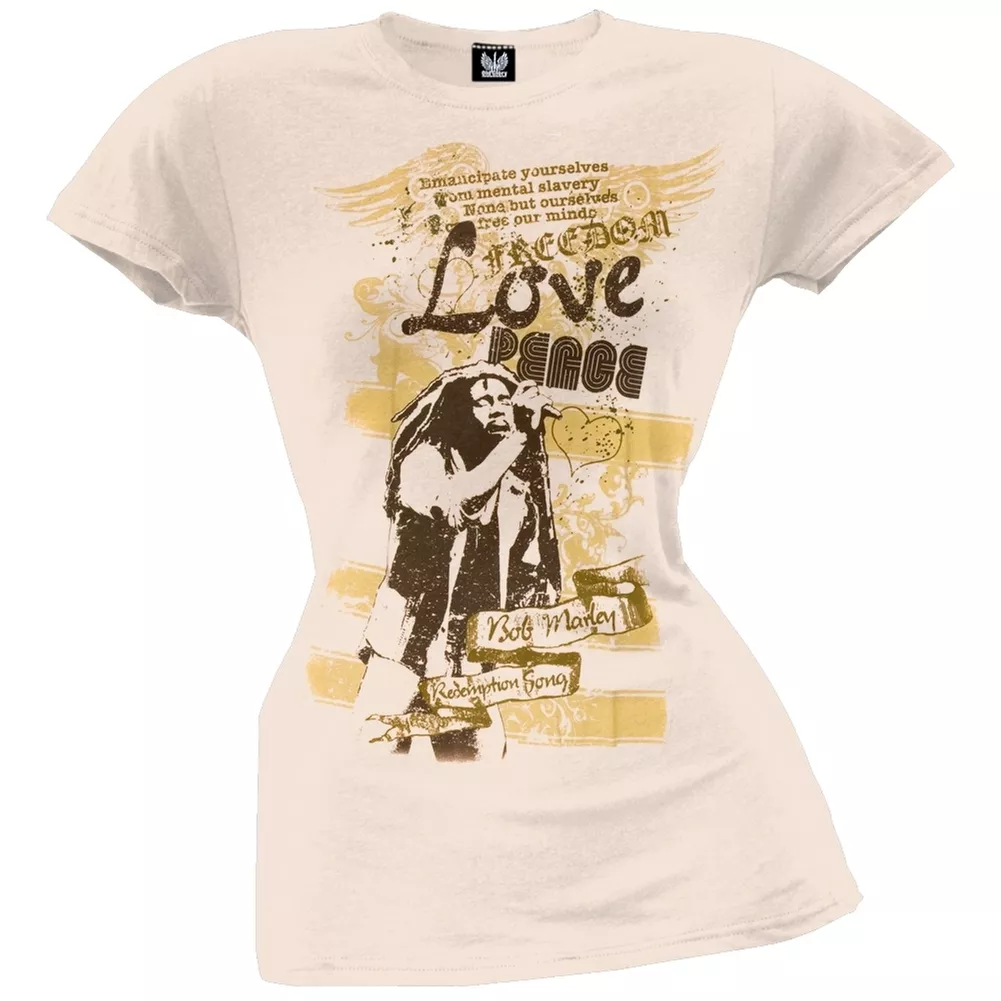 Bob Marley Lyrics T-Shirts for Sale