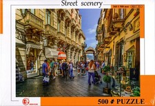 Sicily Street 500 Piece Puzzle