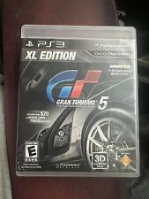 PS3 Gran Turismo 5 XL Edition Includes Bonus Car And Track Promo Box S –  Just4Games