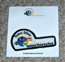 THOMAS EDISON National Historical Park NJ New Jersey PATCH..New