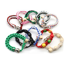 Hand Woven Wrist/Anklet Pipe Bracelet Hidden Smoking Pipe  Screen