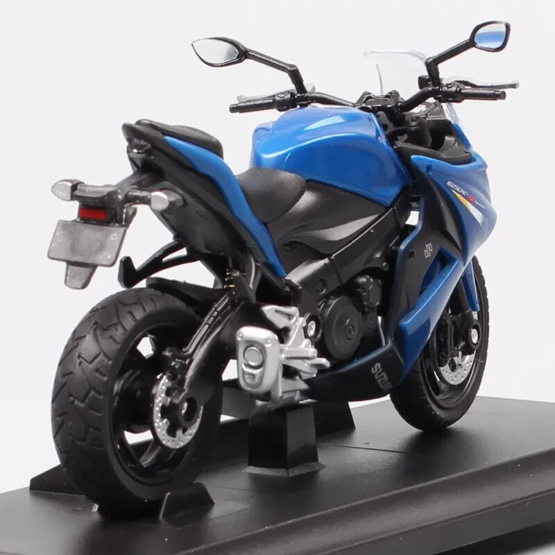 Welly 1/18 SUZUKI 2017 GSX-S1000F Motorcycle Model Diecast Bike