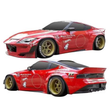 RC Drift Body 1/10 Pandem Niss n Fairlady 400Z Clear Car Shell for 258Mm Chassis