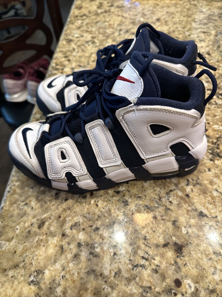 Nike Air More Uptempo Kobe 8 White/Midnight Navy Size 5 Y | eBay Nike Air More Uptempo Kobe 8 White/Midnight Navy Size 5 Y | eBay
